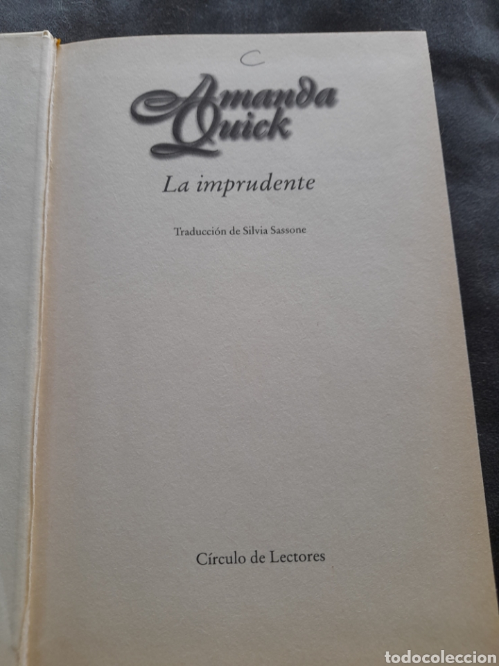 Libros de segunda mano: La imprudente. Amanda Quick - Foto 2