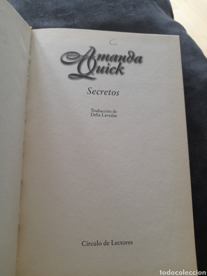 Libros de segunda mano: Secretos. Amanda Quick - Foto 2