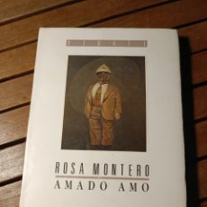 Libros de segunda mano: ROSA MONTERO. AMADO AMO. EDITORIAL DEBATE, 1988. PRIMERA EDICIÓN. . Lote 363178145