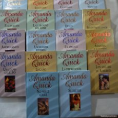 Libros de segunda mano: LOTE 18 LIBROS DE AMANDA QUICK - RBA. Lote 364051511
