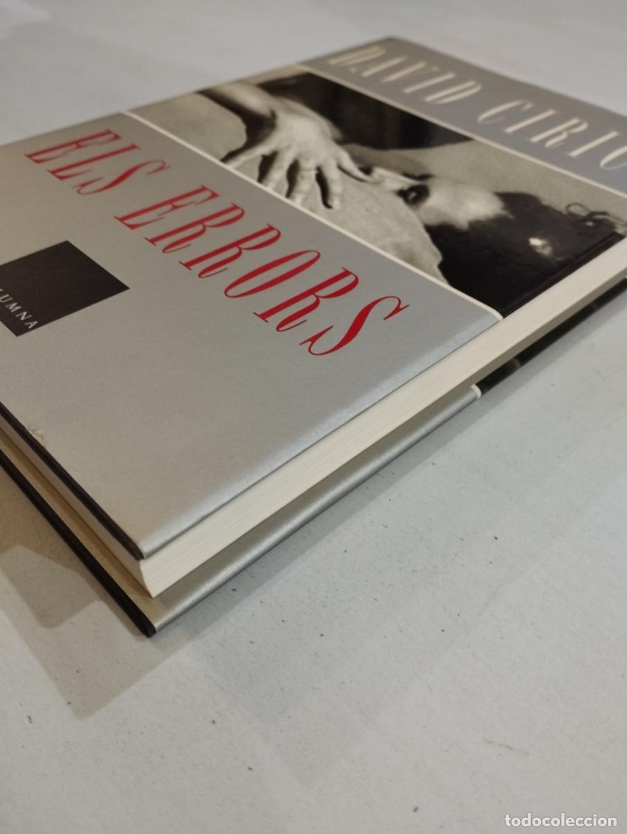 Libros de segunda mano: David Cirici - Els errors - Foto 2