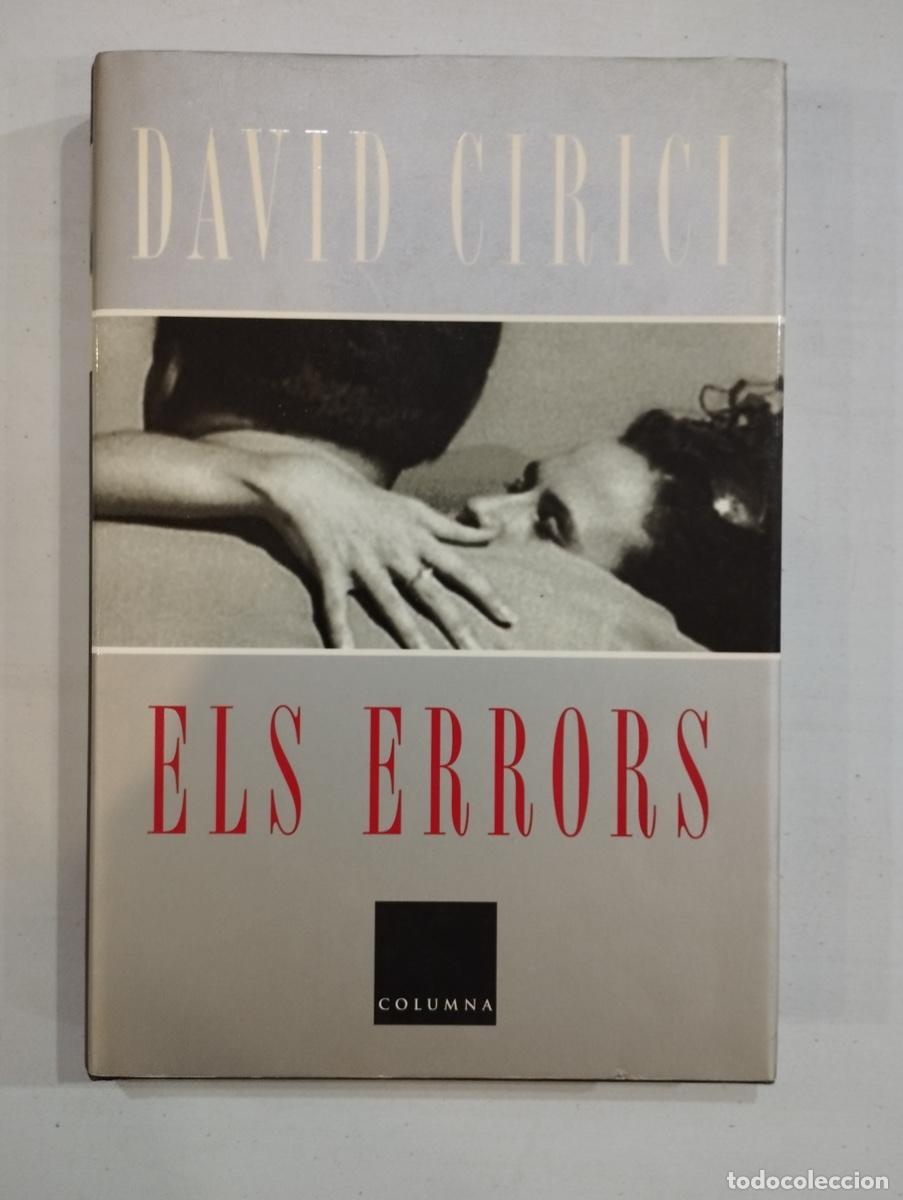 Libros de segunda mano: David Cirici - Els errors - Foto 1