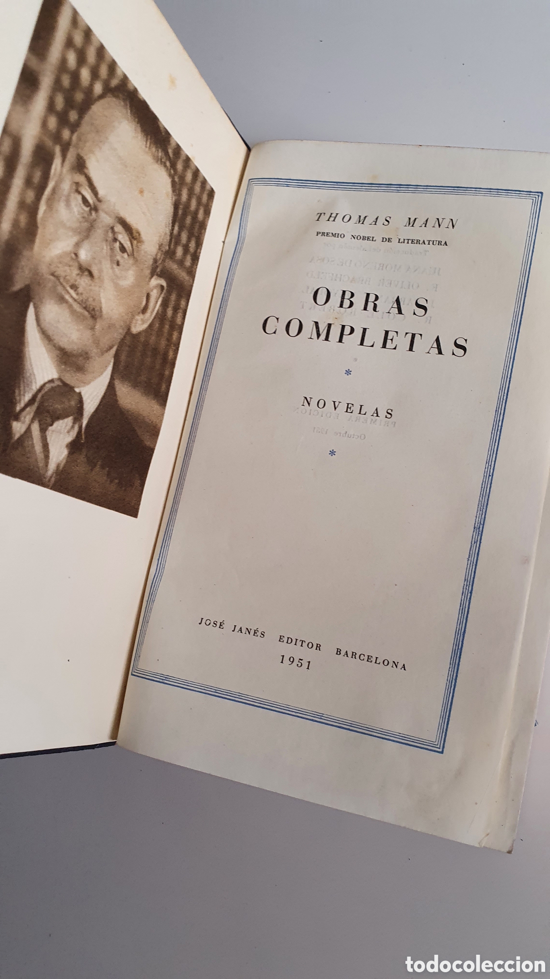 Libros de segunda mano: Thomas Mann - Obras Completas (Tomo I) - Foto 3