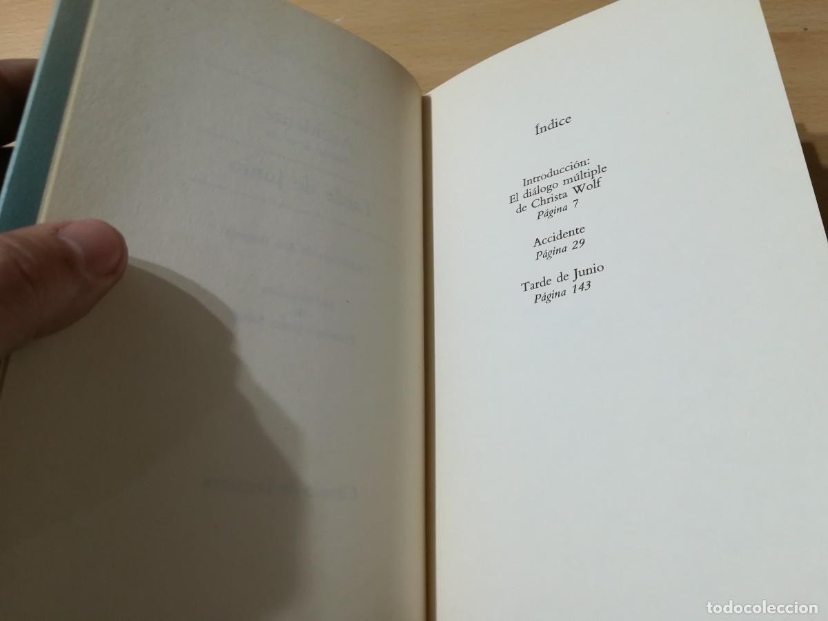 Libros de segunda mano: ACCIDENTE, TARDE DE JUNIO / CHRISTA WOLF / AO23 / CIRCULO DE LECTORES - Foto 7