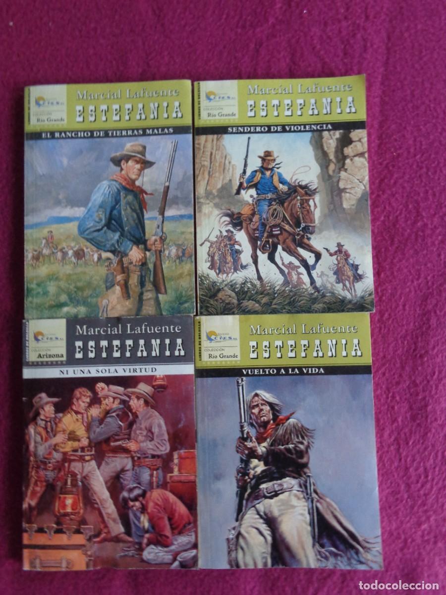 Libri di seconda mano: 4 novelas del oeste,Marcial la fuente Estefania