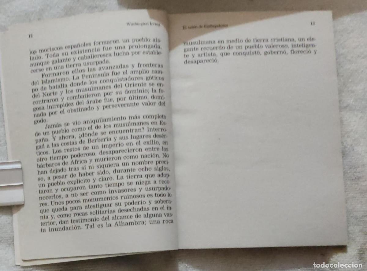Libros de segunda mano: CUENTOS DE LA ALHAMBRA, (II). - Foto 4