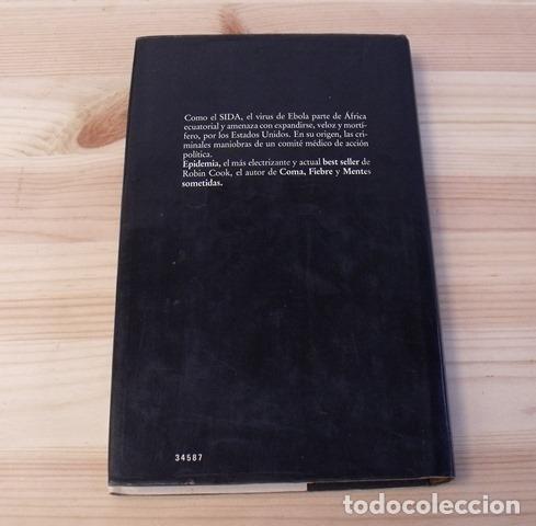 Libros de segunda mano: Libro Epidemia - Robin Cook - C&iacute;rculo de Lectores - Foto 2