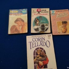 Libros de segunda mano: CORIN TELLADO LOTE 4 TOMOS. Lote 401514414
