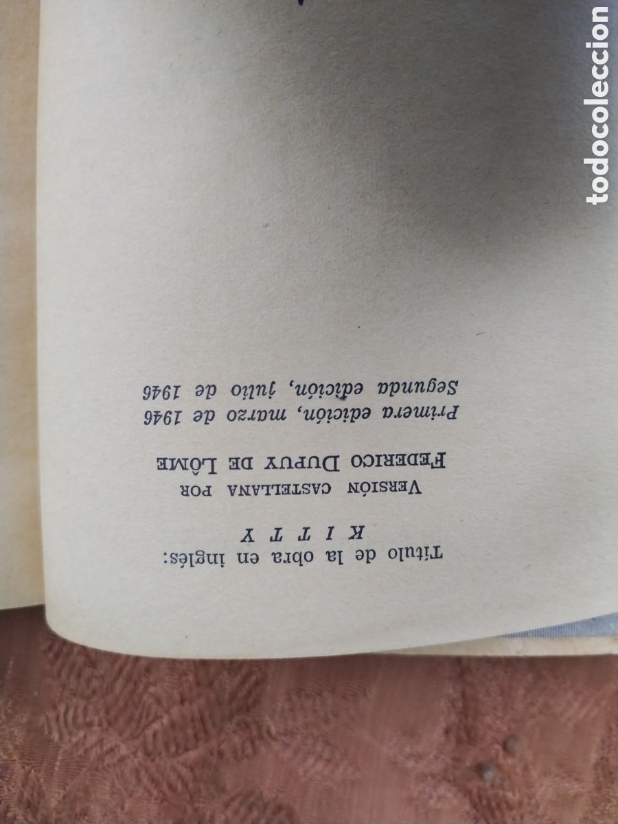 Libros de segunda mano: KITTY,a&ntilde;o 1946 - Foto 2
