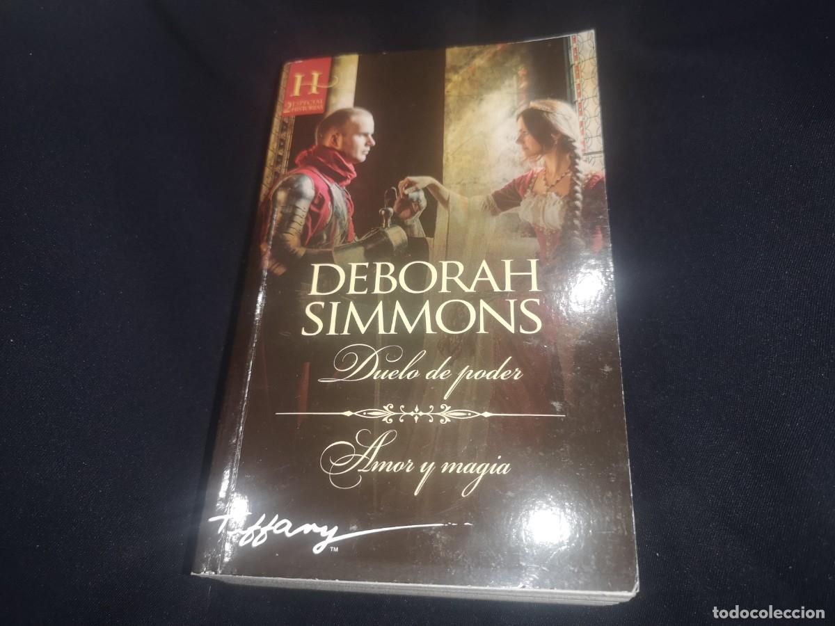 Libros de segunda mano: Novelas &rdquo;Duelo de poder&rdquo; y &rdquo;Amor y magia&rdquo; de Deborah Simons. Harlequin 64. - Foto 1