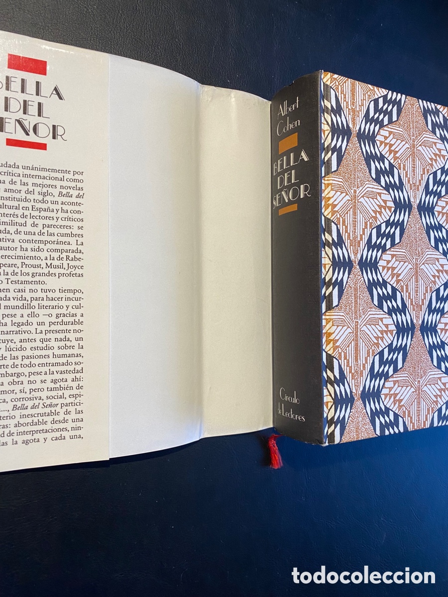 Libros de segunda mano: BELLA DEL SE&Ntilde;OR - Albert Cohen - Foto 4