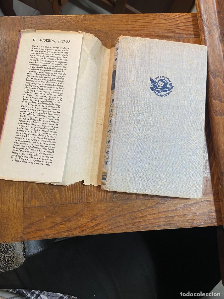 Libros de segunda mano: De acuerdo Jeeves - P. G. Wodehouse - Foto 3