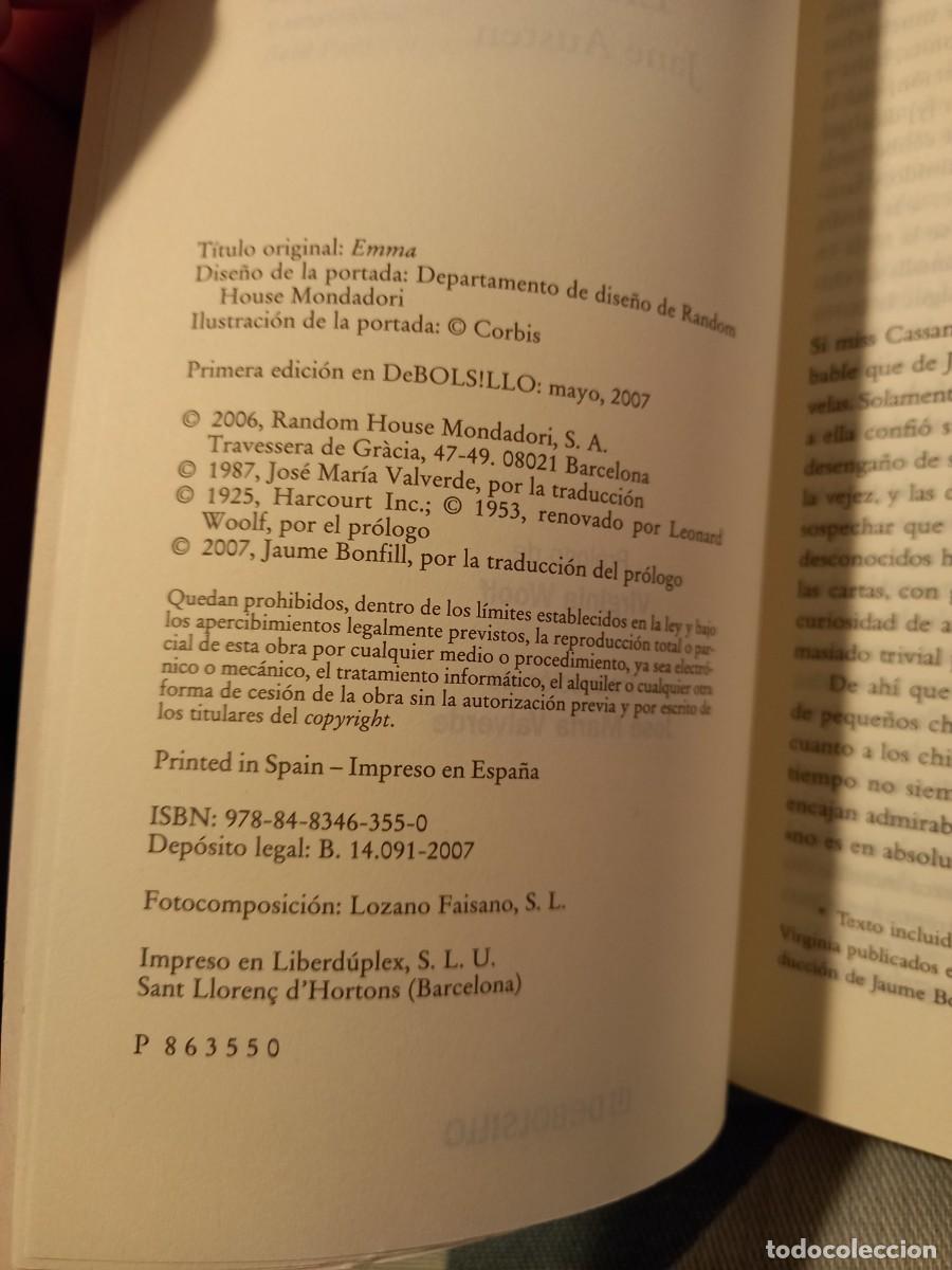 Libros de segunda mano: Enma. Jane Austen - Foto 4
