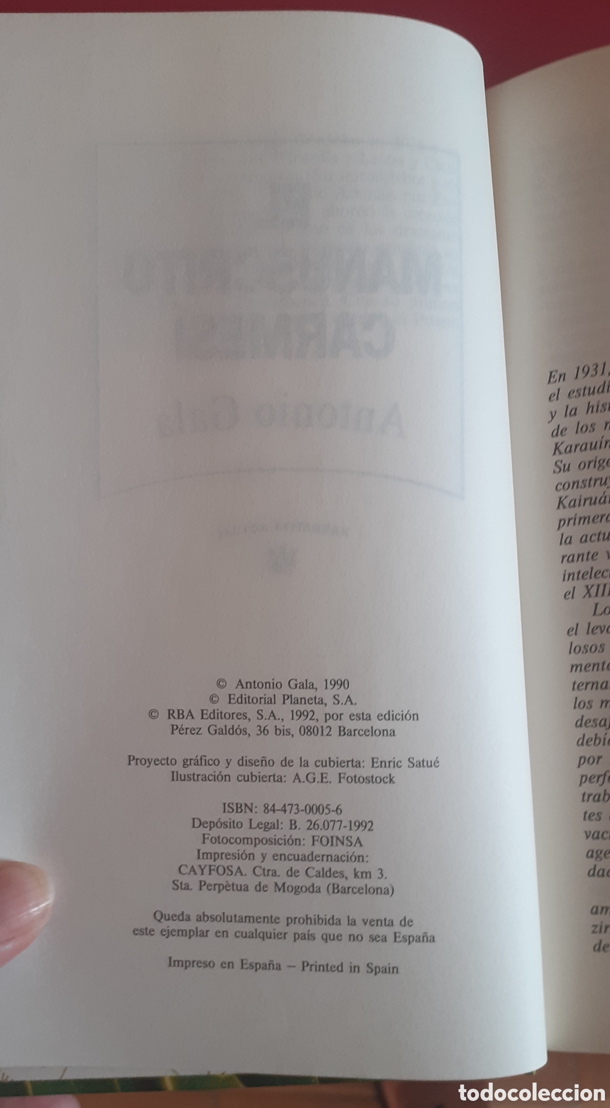 Libros de segunda mano: Colecci&oacute;n 4 libros de ANTONIO GALA - Foto 12