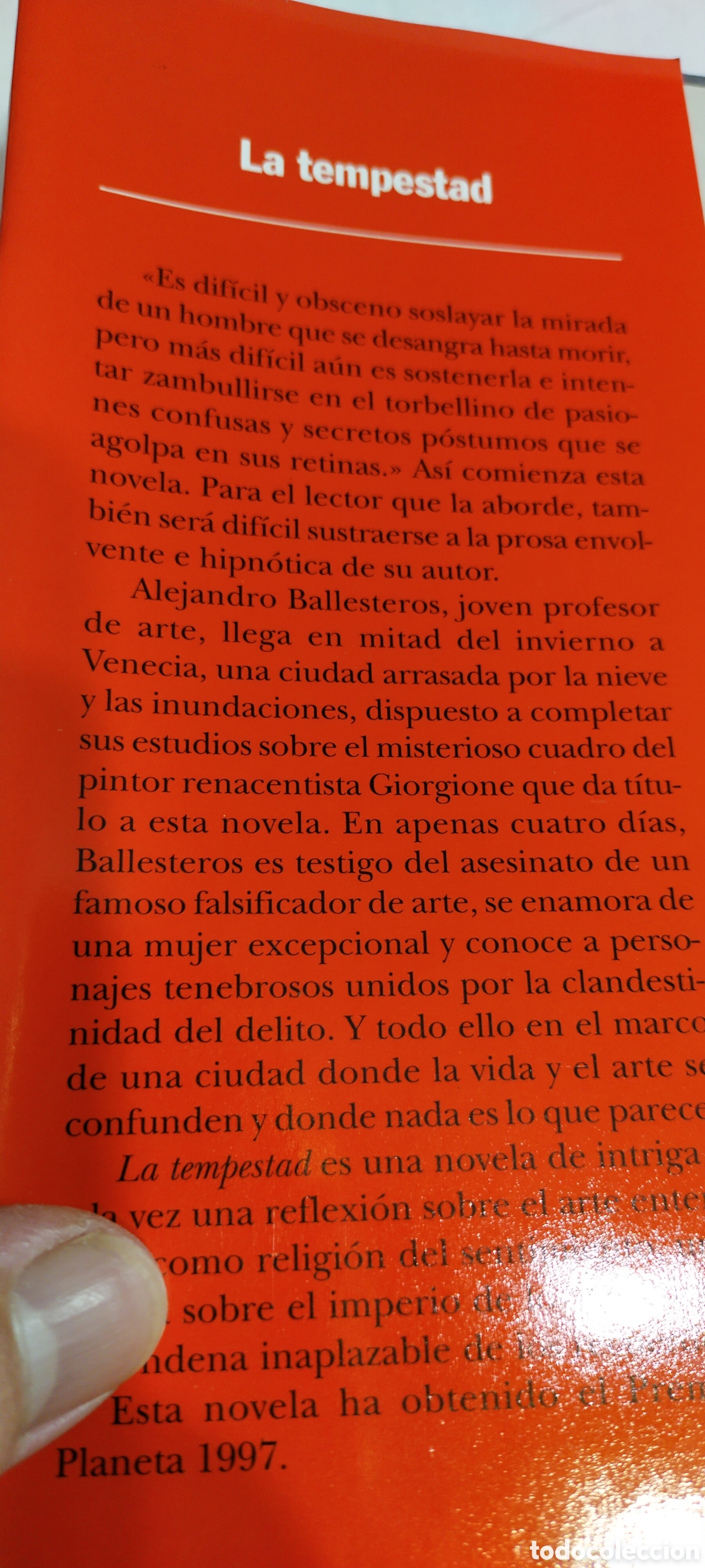 Libros de segunda mano: La tempestad Juan Manuel de Prada - Foto 4