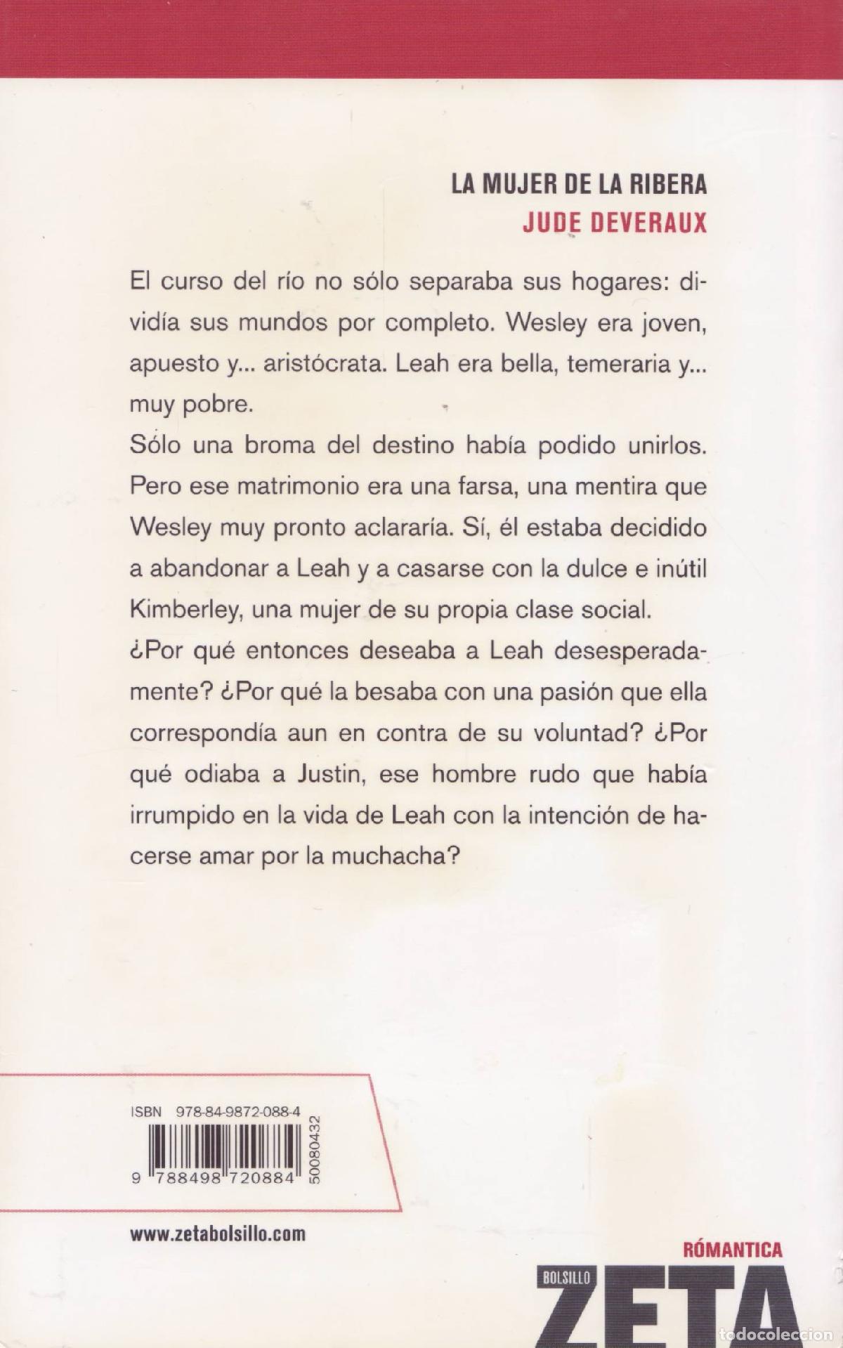 Libros de segunda mano: La mujer de la ribera - Deveraux, Jude - Foto 3