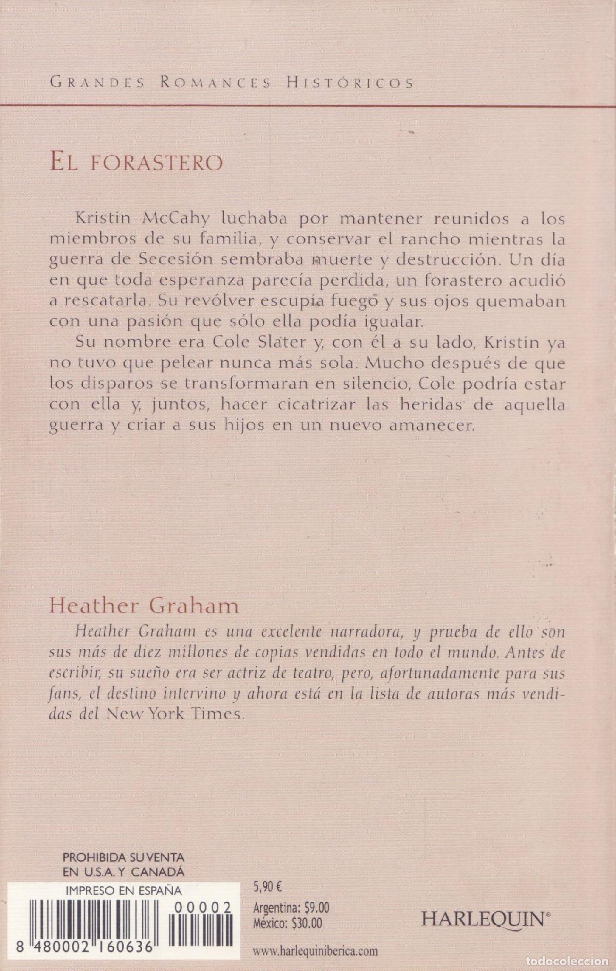Libros de segunda mano: El forastero - Graham, Heather - Foto 2