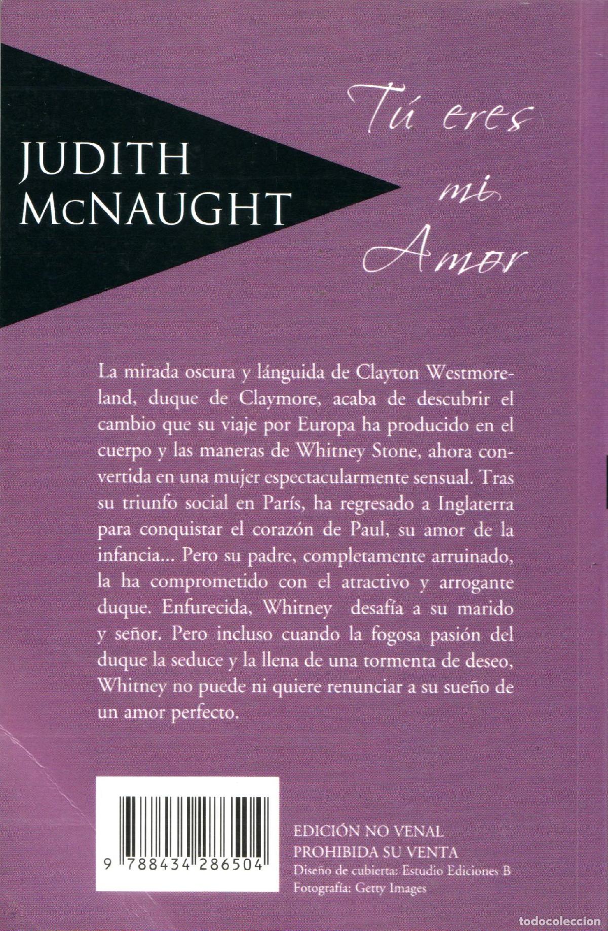Libros de segunda mano: Tu eres mi amor - McNaught, Judith - Foto 3