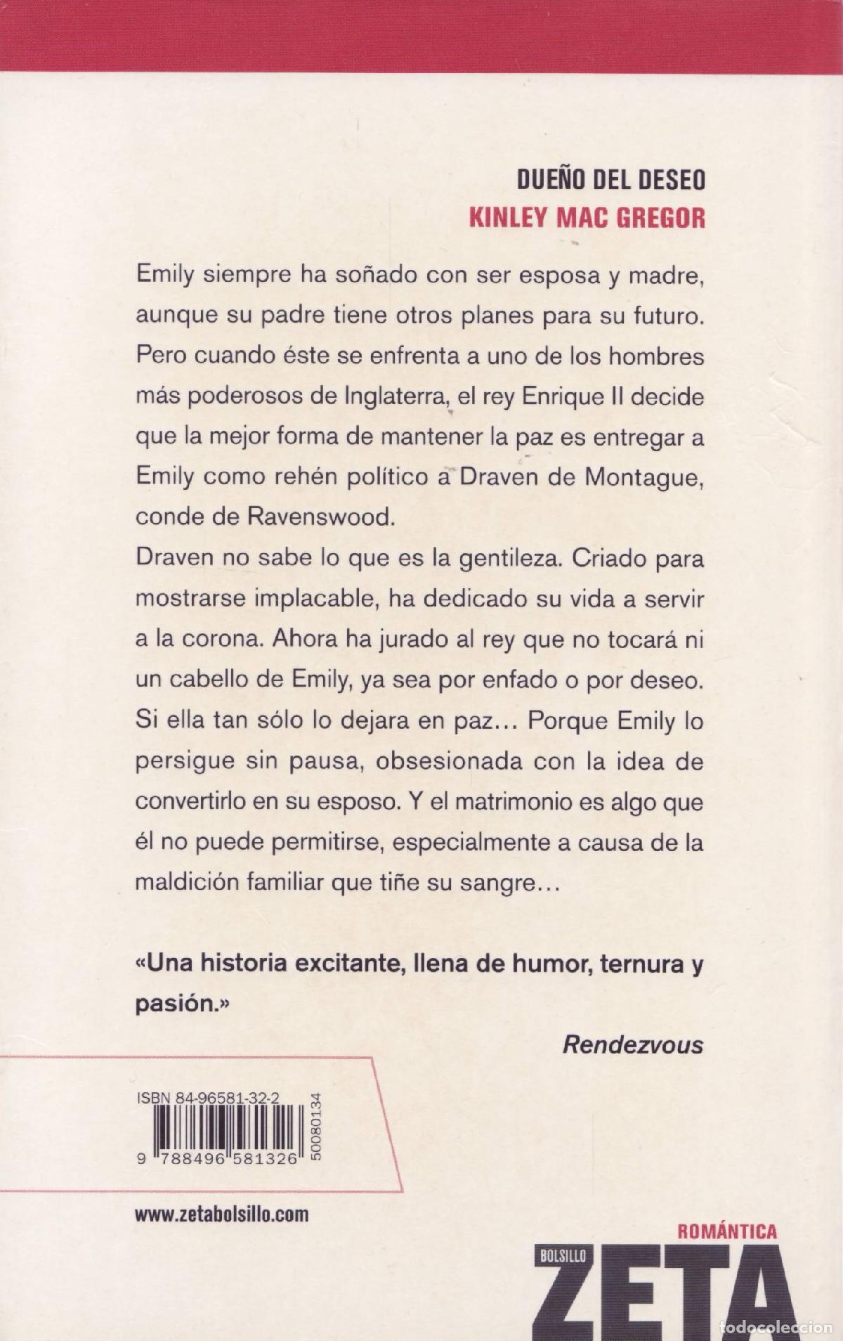 Libros de segunda mano: Dueno del deseo - Mac Gregor, Kinley - Foto 2