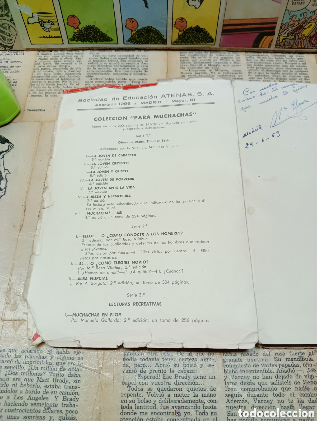 Libros de segunda mano: La joven de car&aacute;cter - Foto 3