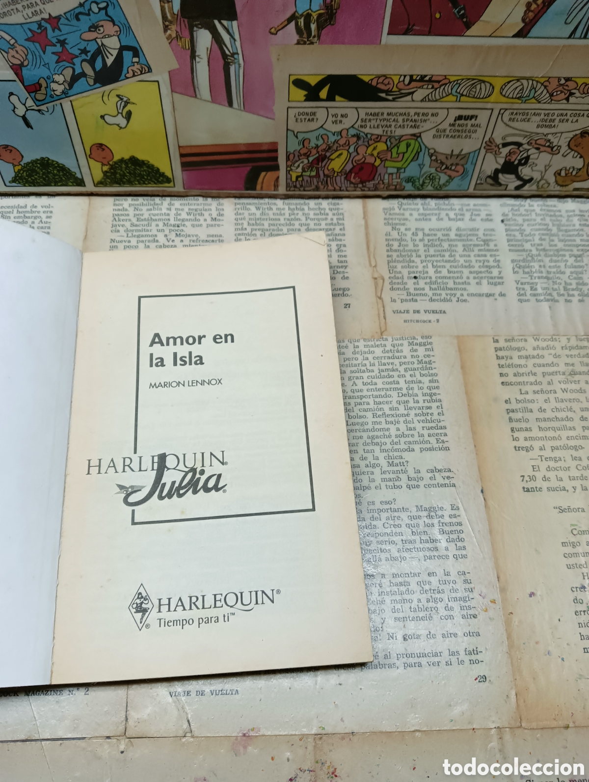 Libros de segunda mano: Amor en la isla . Harlequin julia. - Foto 2