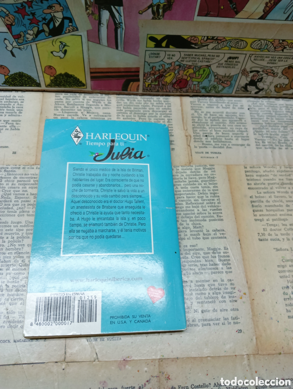 Libros de segunda mano: Amor en la isla . Harlequin julia. - Foto 3