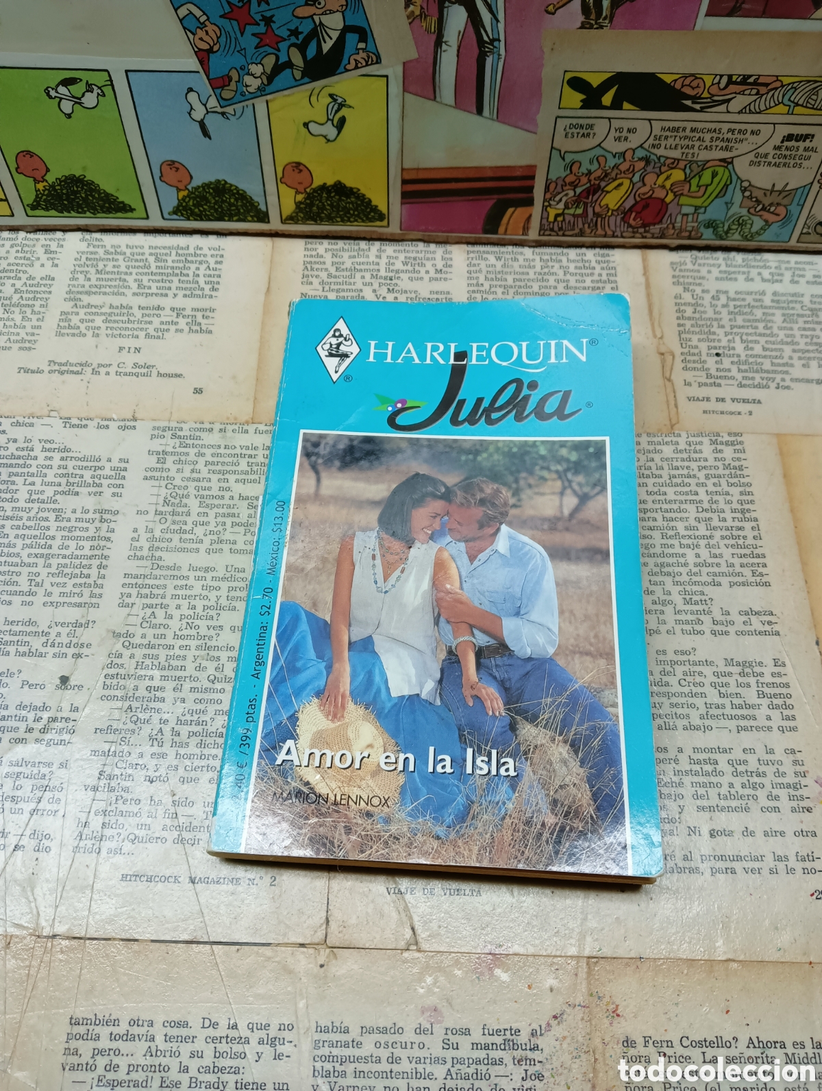 Libros de segunda mano: Amor en la isla . Harlequin julia. - Foto 1