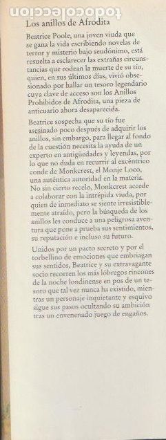 Libros de segunda mano: Los Anillos de Afrodita / Amanda Quick - Foto 4