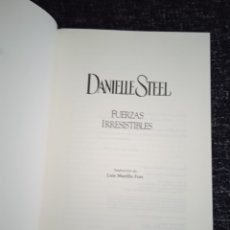 Libros de segunda mano: FUERZAS IRRESISTIBLES / DANIELLE STEEL