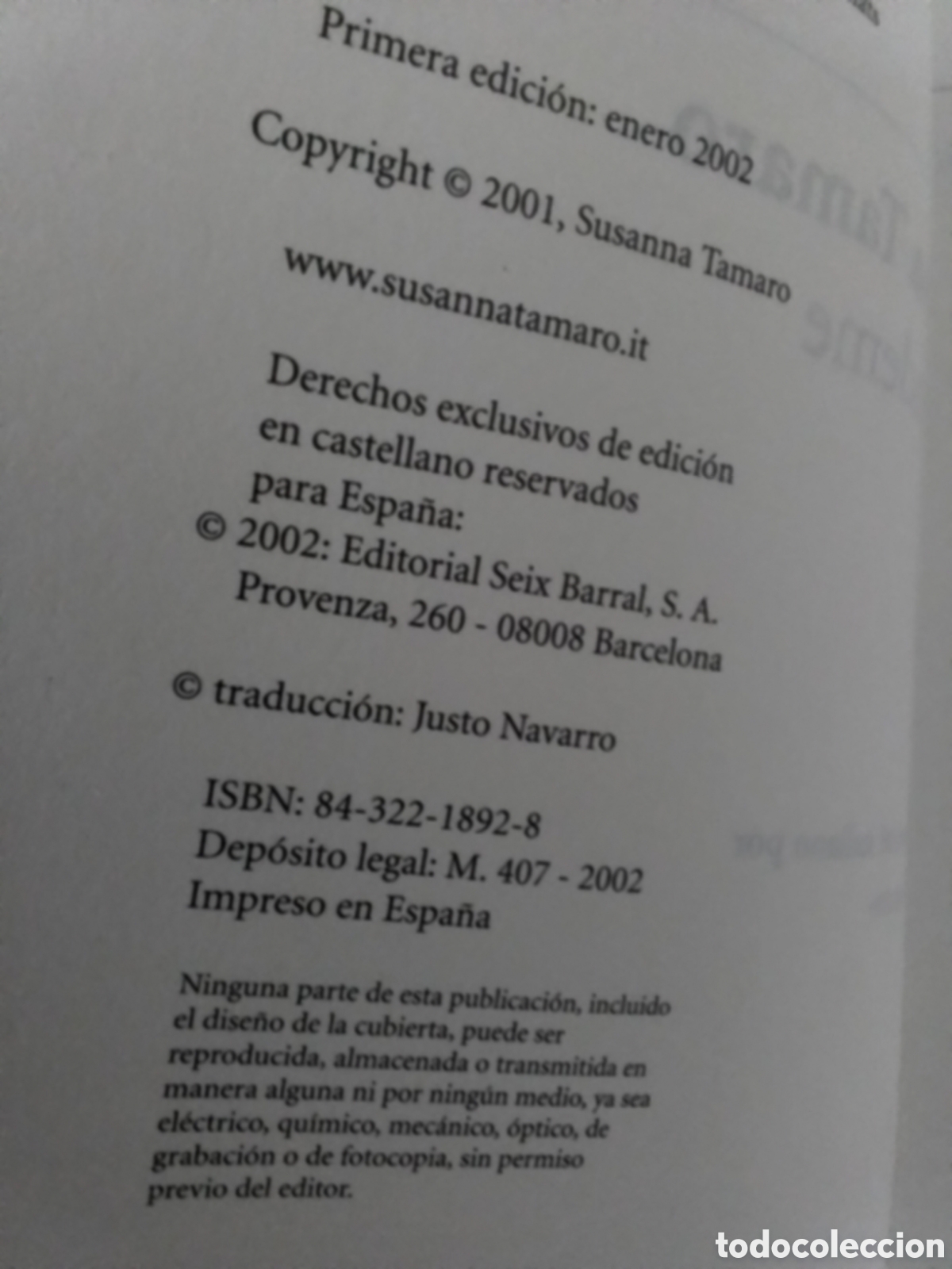 Libros de segunda mano: Libro Susanna Tamaro - Foto 6