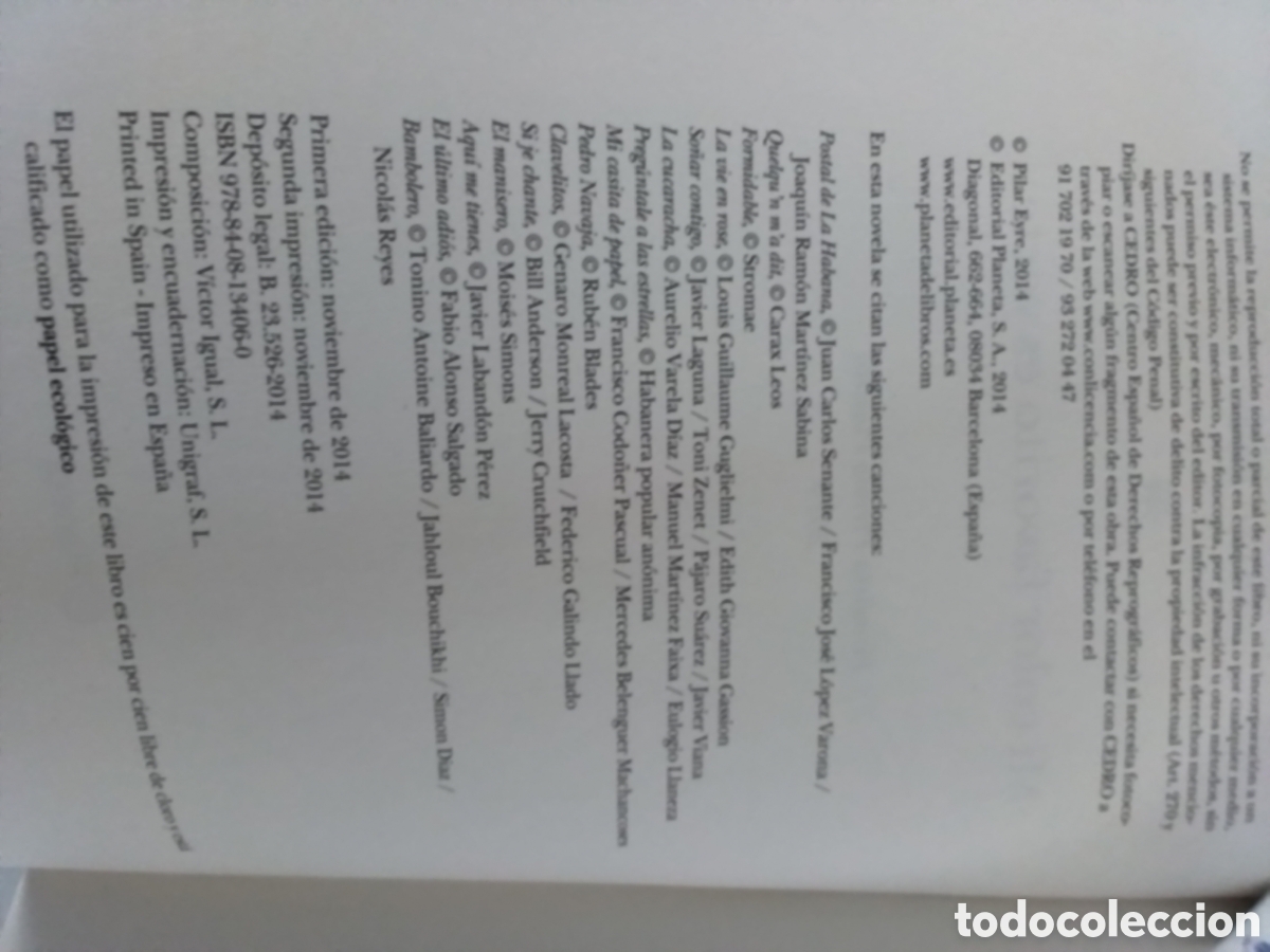 Libros de segunda mano: Libro Pilar Eyre - Foto 4
