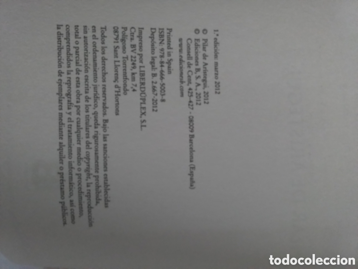 Libros de segunda mano: Libro Pilar de Aristegui - Foto 5