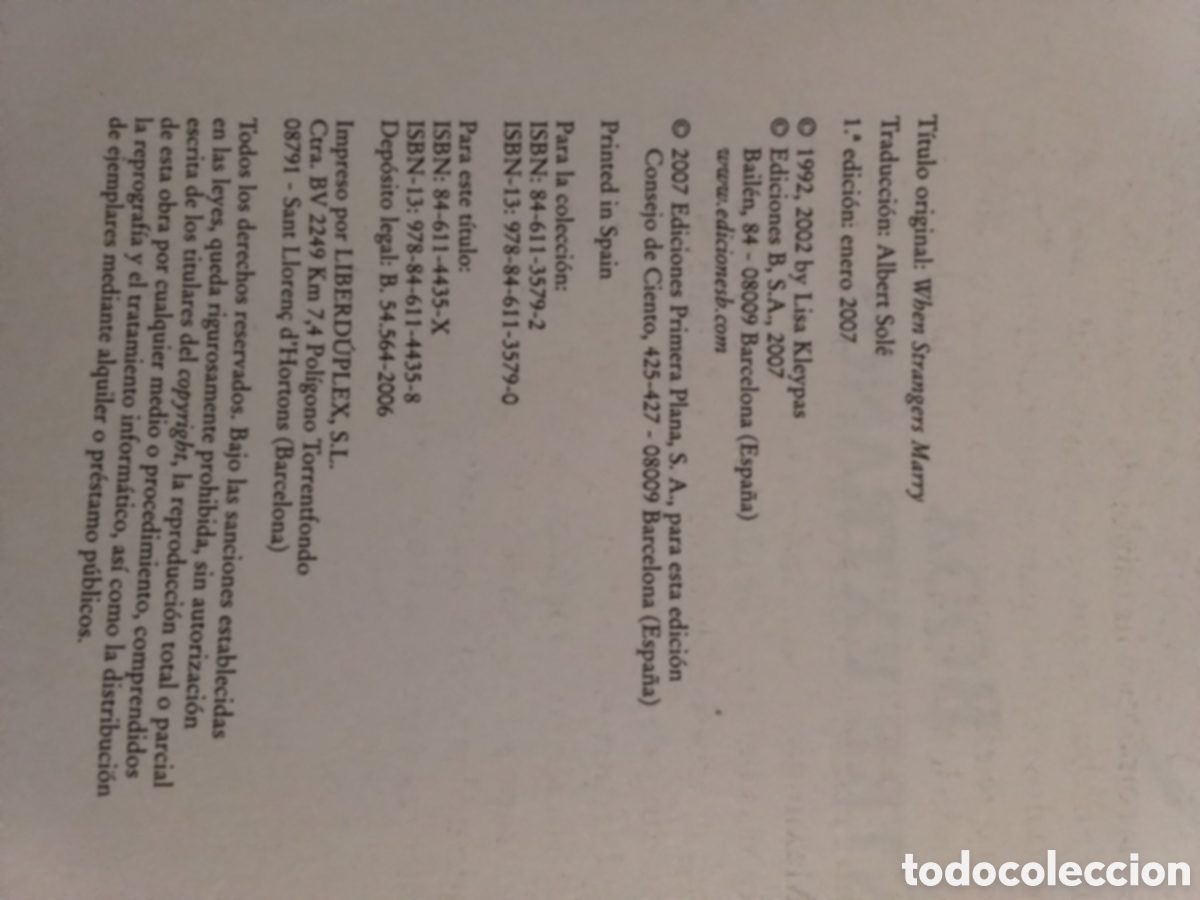 Libros de segunda mano: Libro Lisa Kleypas - Foto 5
