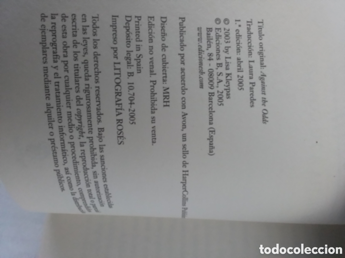Libros de segunda mano: Libro Lisa Kleypas - Foto 5