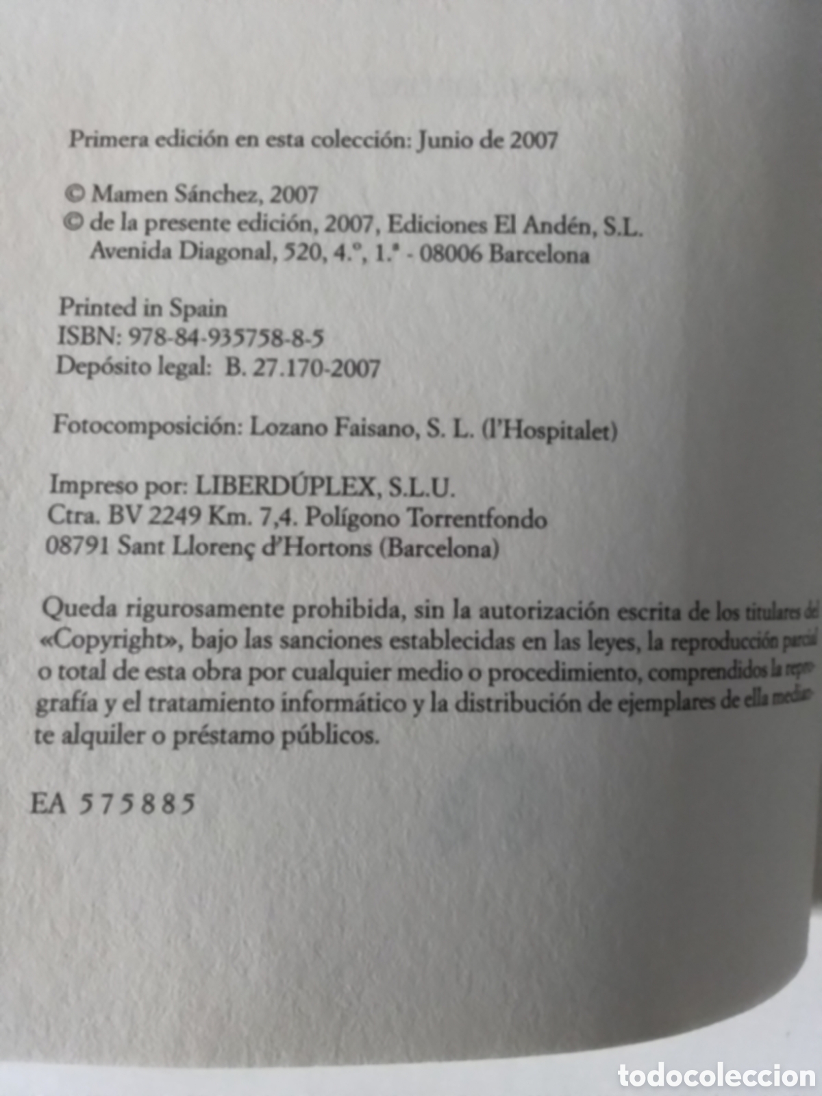 Libros de segunda mano: Libro Mamen Sanchez - Foto 5