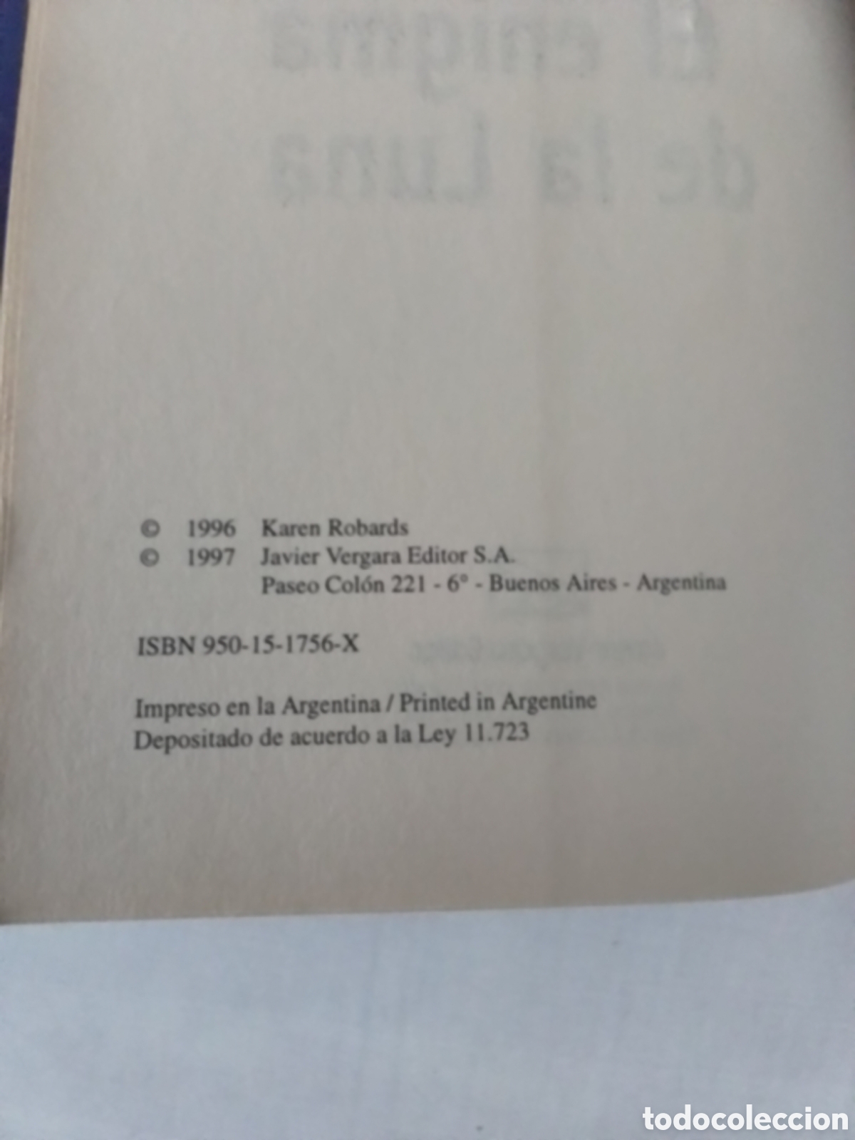 Libros de segunda mano: Libro Karen Robards - Foto 6