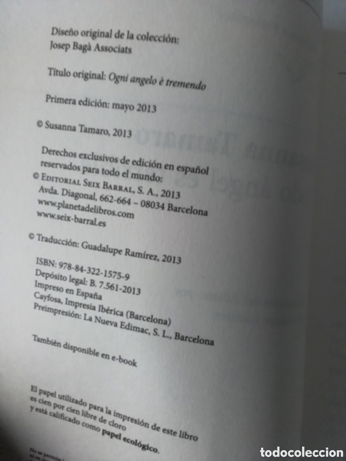 Libros de segunda mano: Libro Susanna Tamaro - Foto 3