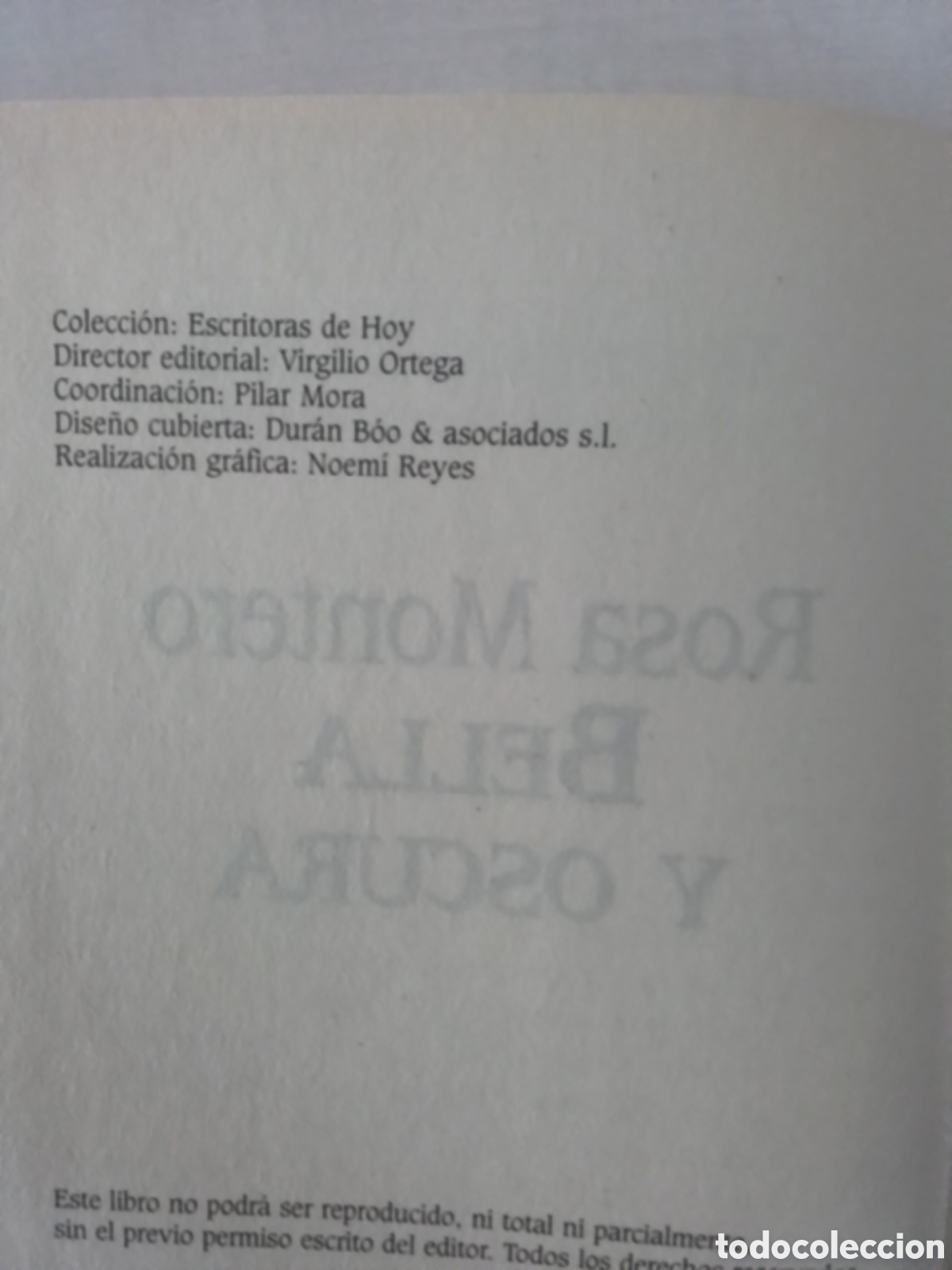 Libros de segunda mano: Libro Rosa Montero - Foto 2