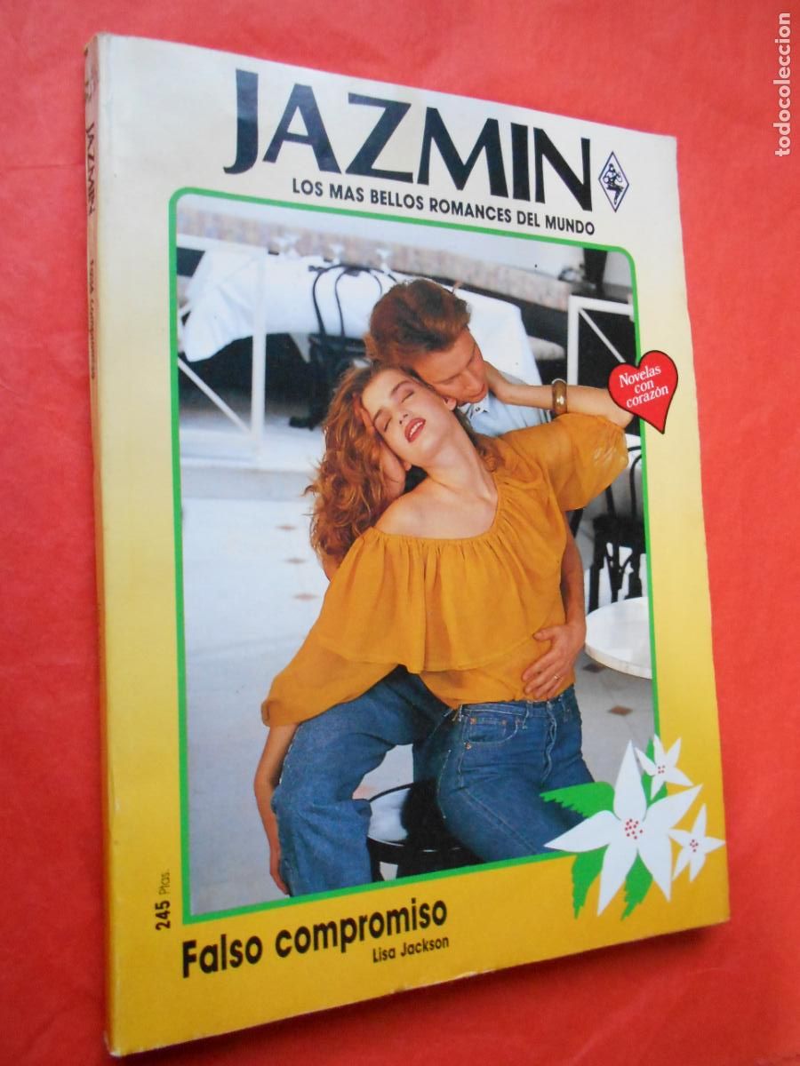 Libros de segunda mano: Jazm&iacute;n novela rom&aacute;ntica Falso compromiso