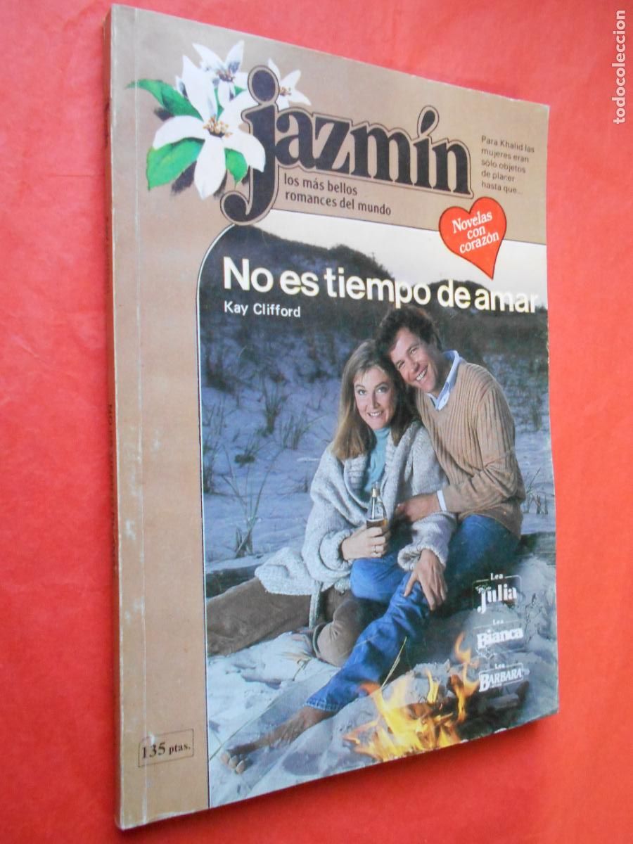 Libros de segunda mano: Jazm&iacute;n novela rom&aacute;ntica No es tiempo de amar