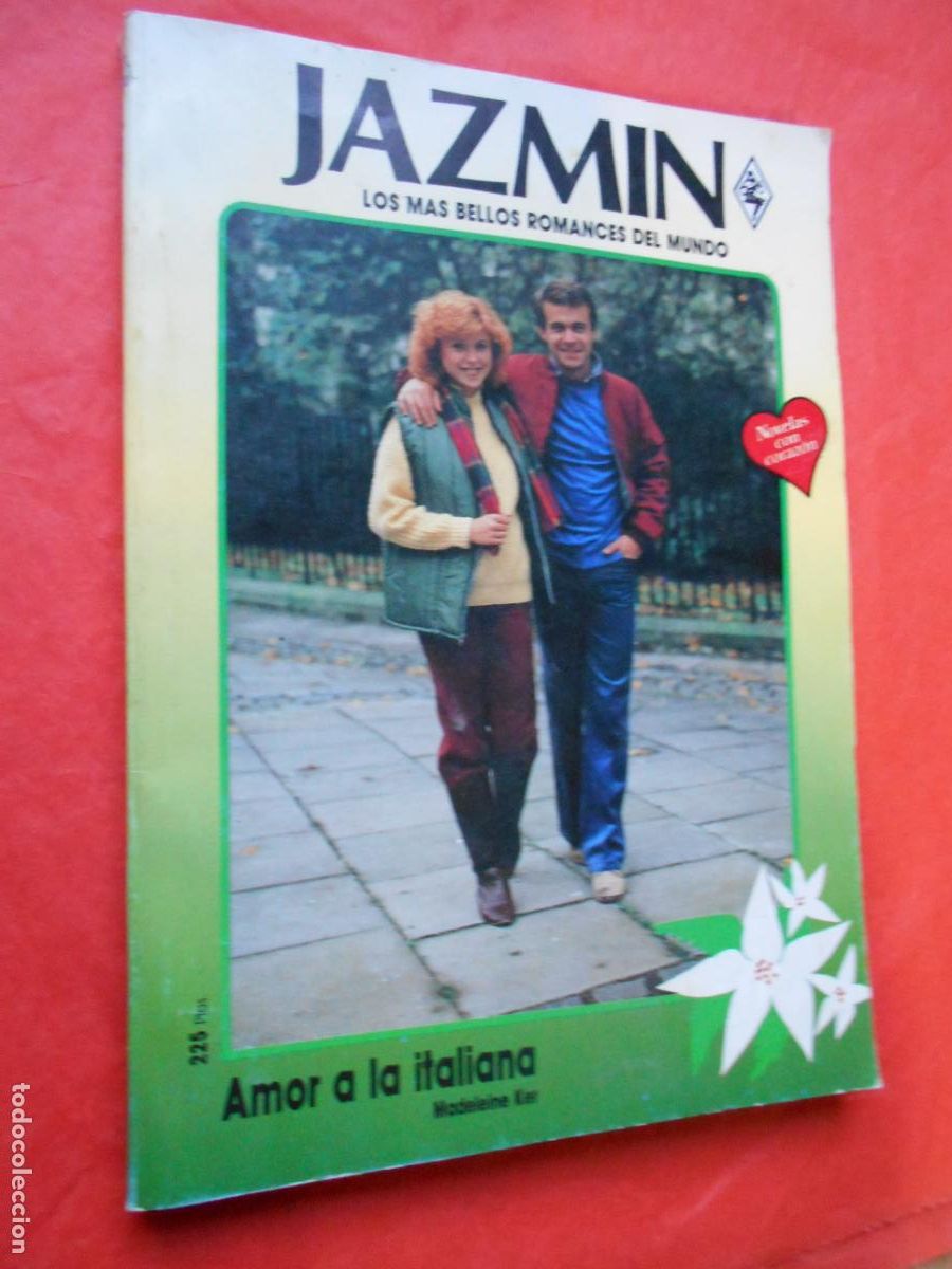 Libros de segunda mano: Jazm&iacute;n novela rom&aacute;ntica Amor a la italiana