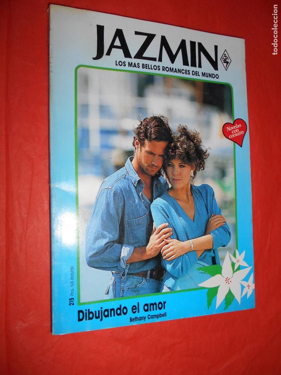 Libros de segunda mano: Jazm&iacute;n novela rom&aacute;ntica Dibujando el amor