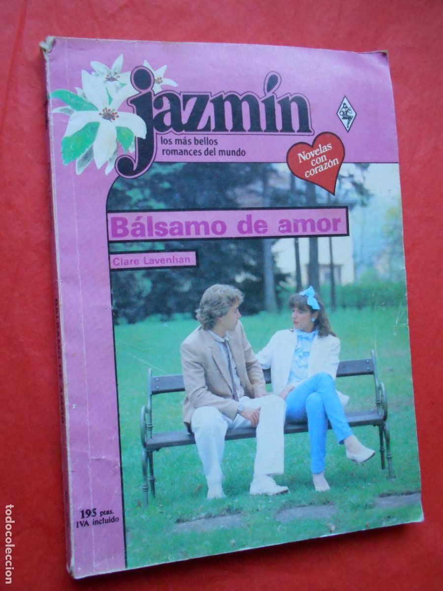 Libros de segunda mano: Jazm&iacute;n novela rom&aacute;ntica Balsamo de amor