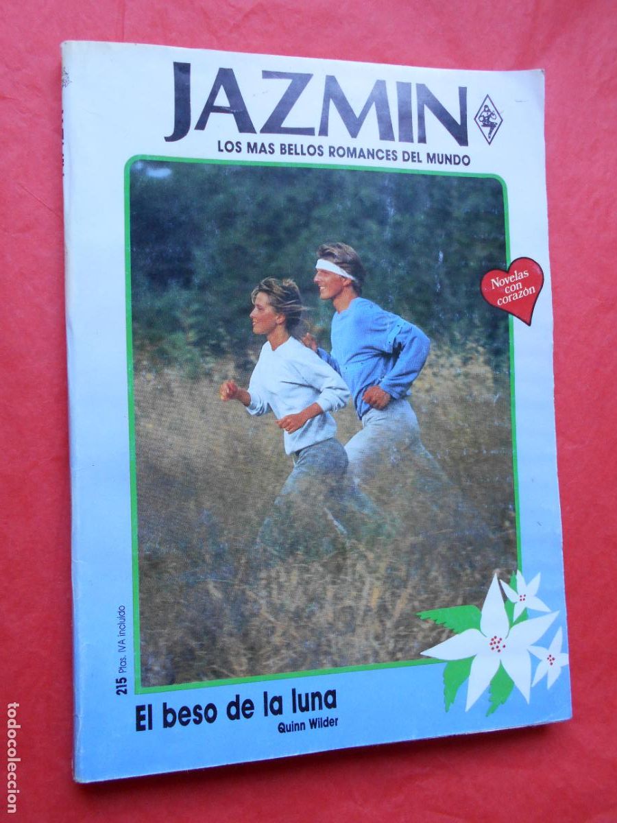Libros de segunda mano: Jazm&iacute;n novela rom&aacute;ntica El beso de la luna