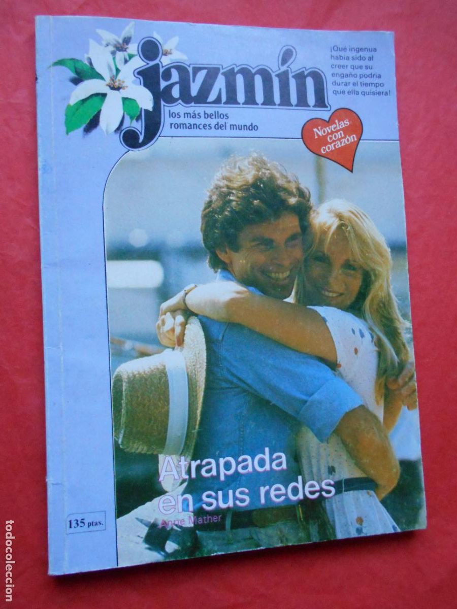 Libros de segunda mano: Jazm&iacute;n novela rom&aacute;ntica Atrapada en sus redes