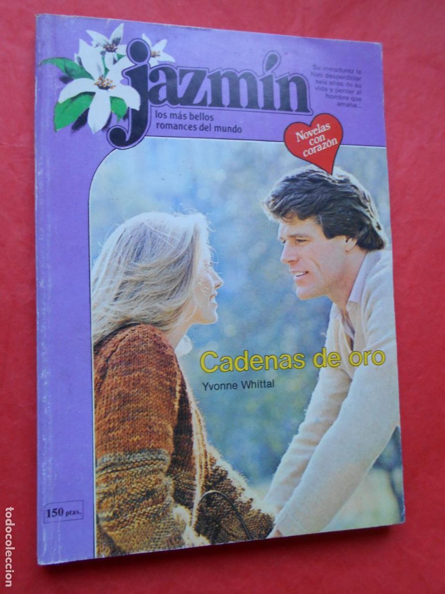 Libros de segunda mano: Jazm&iacute;n novela rom&aacute;ntica Cadenas de oro