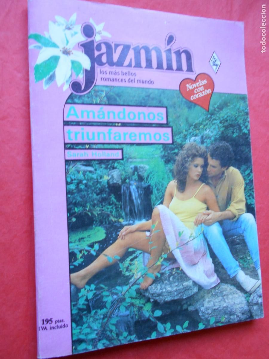 Libros de segunda mano: Jazm&iacute;n novela rom&aacute;ntica Am&aacute;ndonos triunfaremos