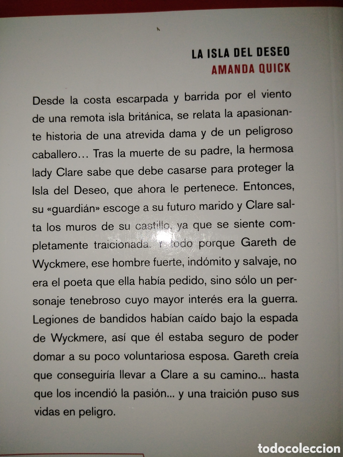 Libros de segunda mano: La isla del deseo. Amanda Quick - Foto 2