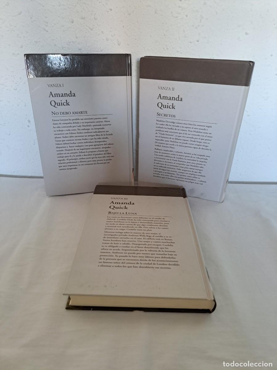 Libros de segunda mano: AMANDA QUICK - VANZA (3 LIBROS) - - Foto 2