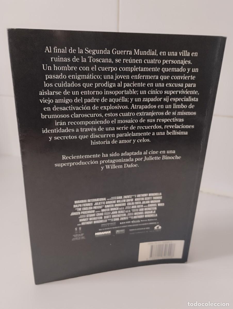 Libros de segunda mano: &rdquo;El Paciente Ingl&eacute;s&rdquo;.Michael Ondaatje. - Foto 3